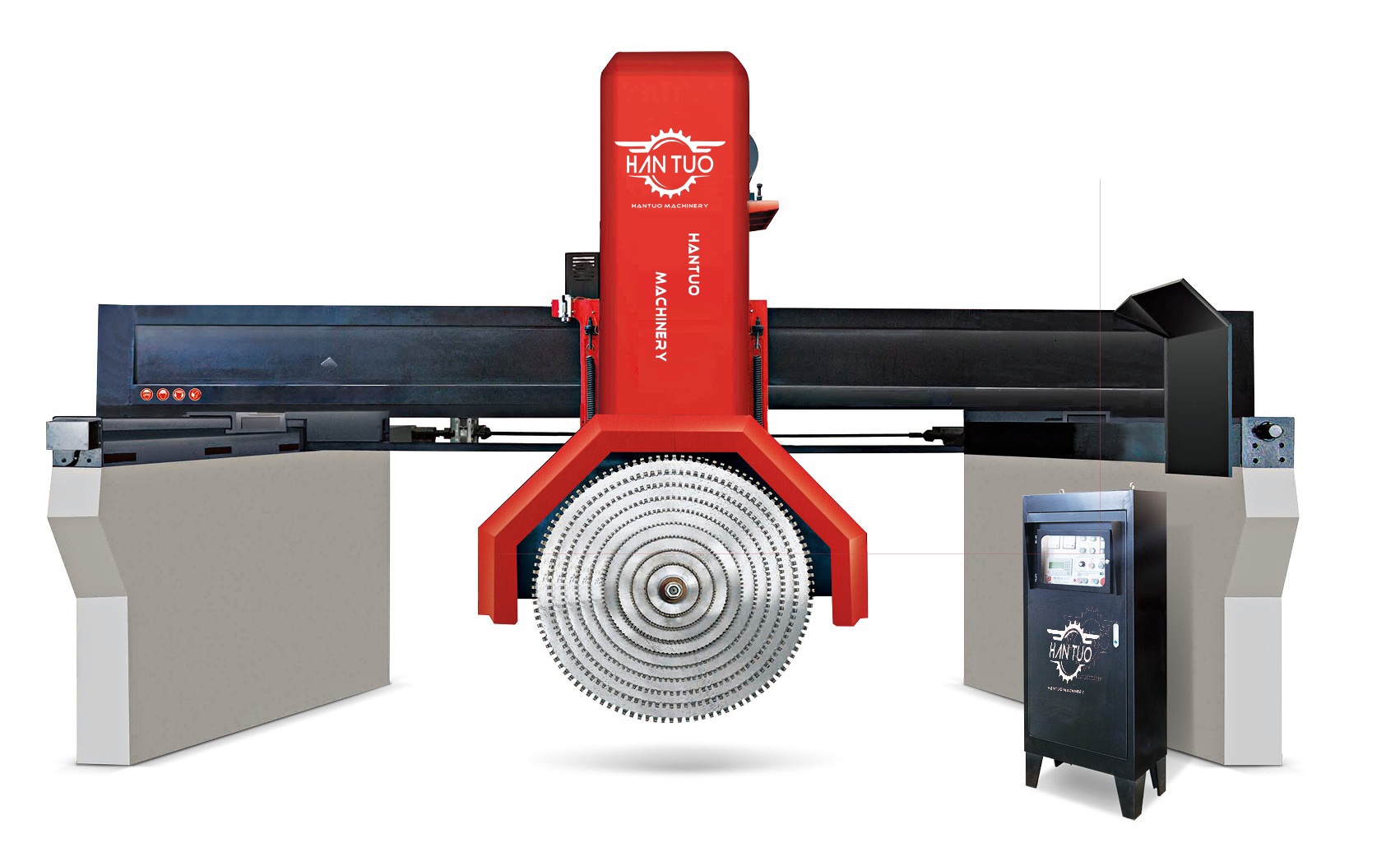 Bridge Multiblade Block Cutting Machine HTM-2500